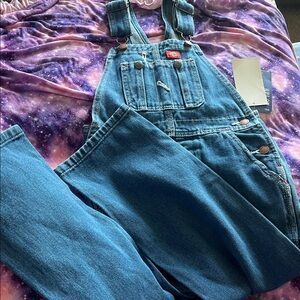 B48 Dickies Denim Overalls, 5/6T— NWT
